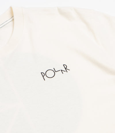 Polar Contrast Fill Logo T-Shirt - Ivory / Black