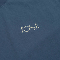 Polar Contrast Stroke Logo T-Shirt - Grey Blue thumbnail