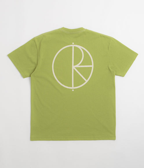 Polar Contrast Stroke Logo T-Shirt - Peridot
