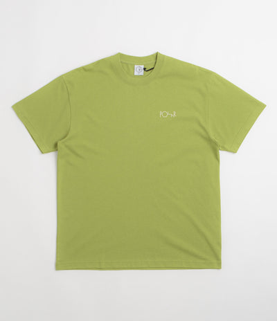 Polar Contrast Stroke Logo T-Shirt in Peridot