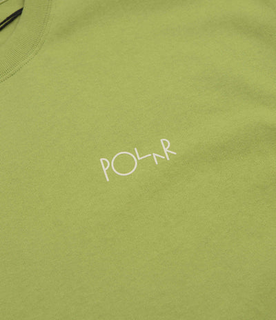 Polar Contrast Stroke Logo T-Shirt in Peridot