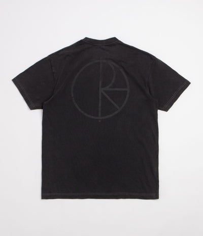 Polar Contrast Stroke Logo T-Shirt - Silver Black / Black
