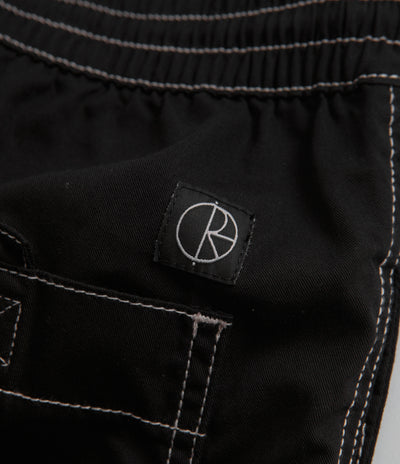 Polar Contrast Surf Pants in Black and White
