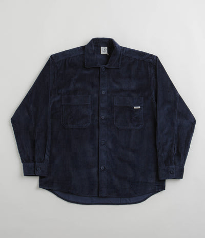 Polar Cord Big Boy Overshirt in Dark Blue
