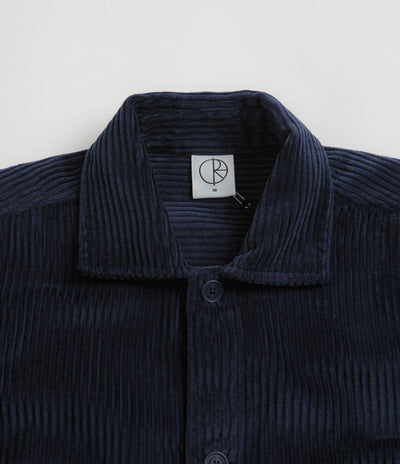 Polar Cord Big Boy Overshirt in Dark Blue