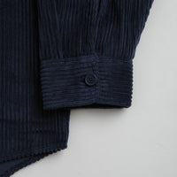 Polar Cord Big Boy Overshirt in Dark Blue thumbnail