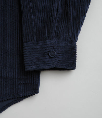 Polar Cord Big Boy Overshirt in Dark Blue