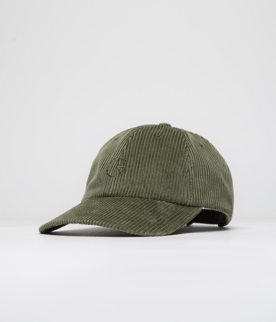 Polar Cord Sai Cap in Uniform Green