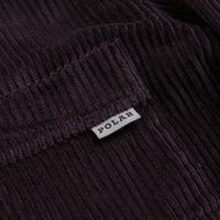 Polar Cord Shirt - Dark Violet thumbnail