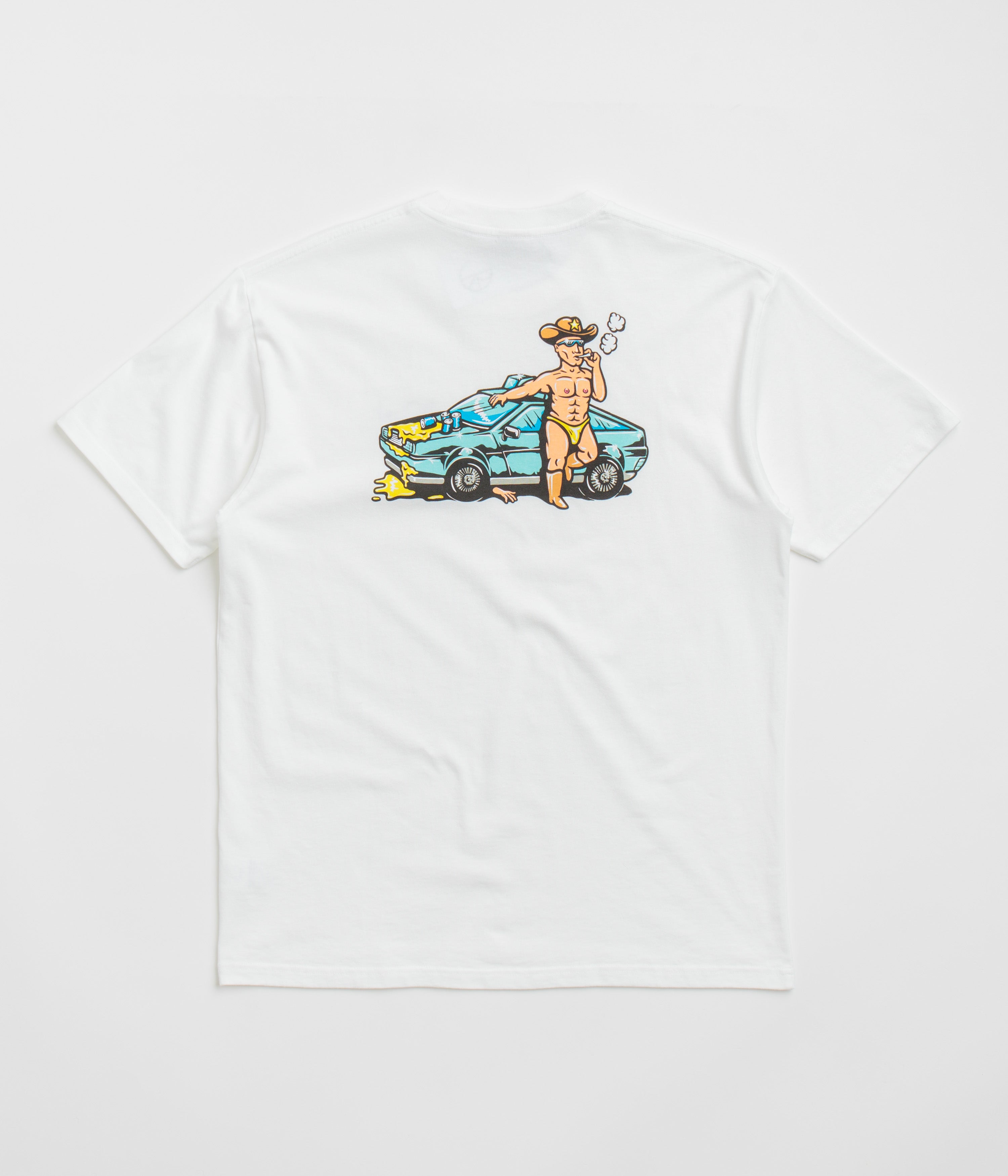 Polar Cowboy Cop T-Shirt in White