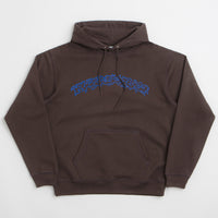 Polar Crude Logo Dave Hoodie - Chocolate thumbnail