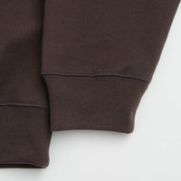 Polar Crude Logo Dave Hoodie - Chocolate thumbnail