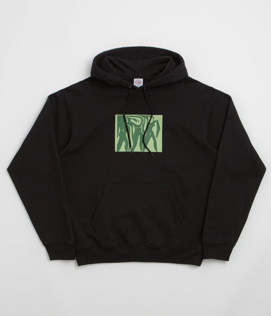 Polar Cut Outs Dave Hoodie - Black