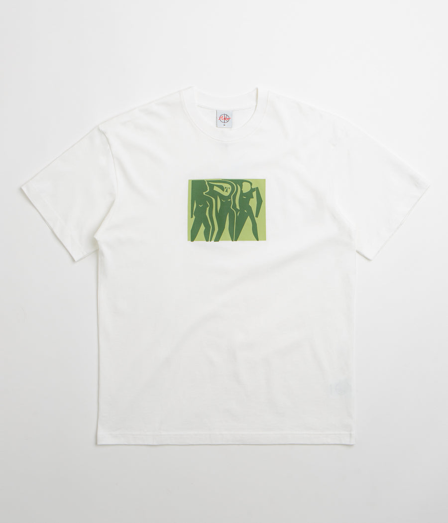 Polar Cut Outs T-Shirt in White