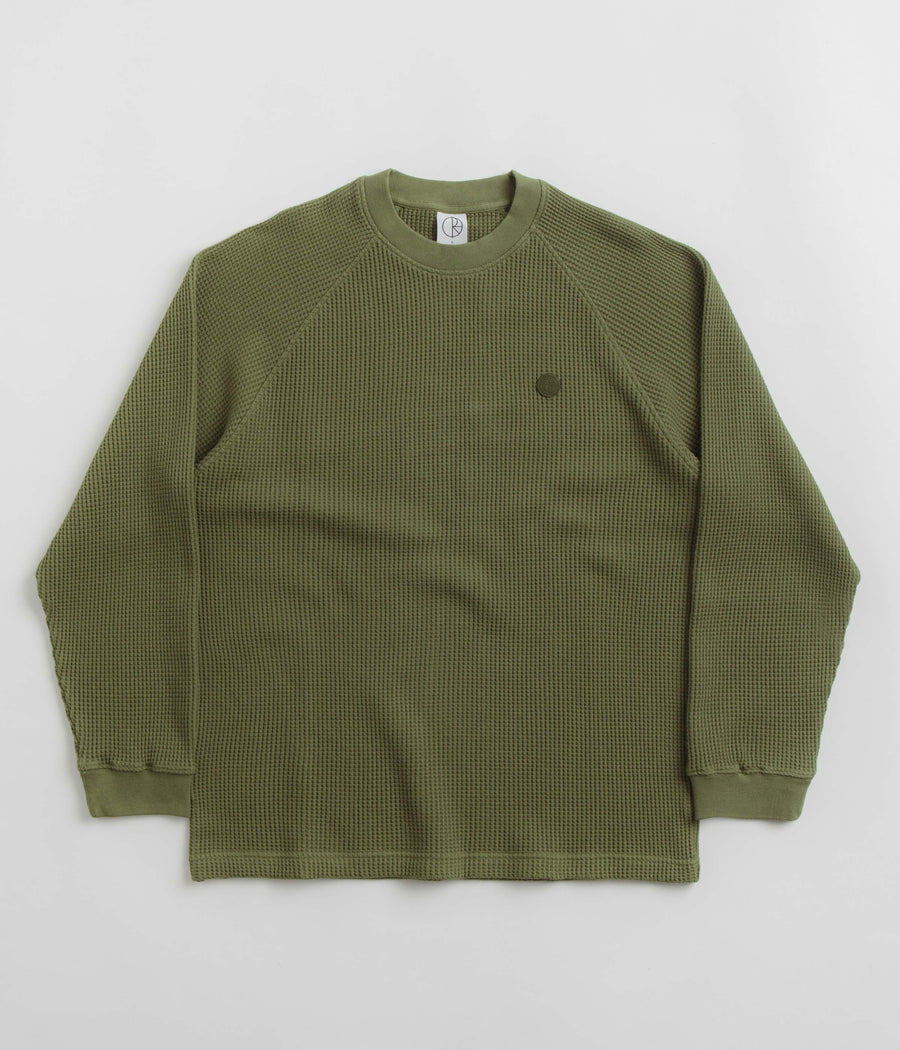 Polar Dan Long Sleeve T-Shirt - Army Green