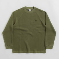 Polar Dan Long Sleeve T-Shirt in Army Green thumbnail
