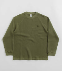 Polar Dan Long Sleeve T-Shirt in Army Green