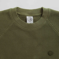 Polar Dan Long Sleeve T-Shirt in Army Green thumbnail