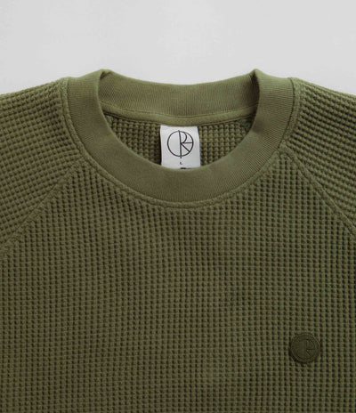 Polar Dan Long Sleeve T-Shirt in Army Green