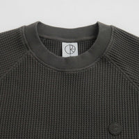 Polar Dan Long Sleeve T-Shirt in Dirty Black thumbnail