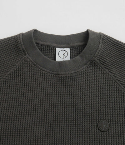 Polar Dan Long Sleeve T-Shirt in Dirty Black