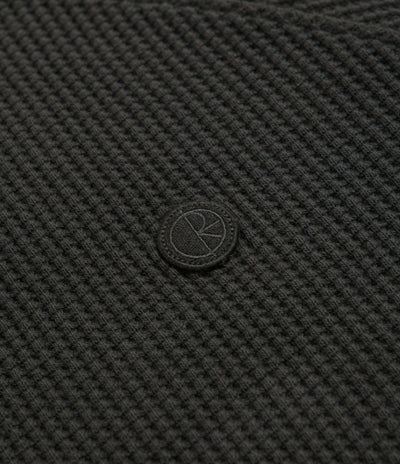 Polar Dan Long Sleeve T-Shirt in Dirty Black