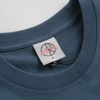 Polar Dead Flowers T-Shirt in Grey Blue thumbnail
