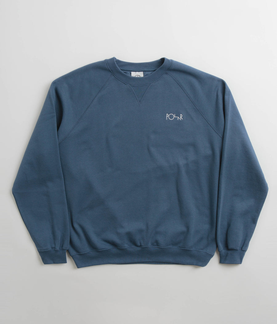 Polar Default Crewneck Sweatshirt - Grey Blue