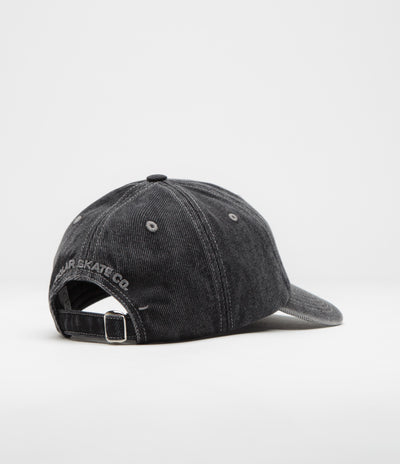 Polar Denim Sai Cap in Silver Black