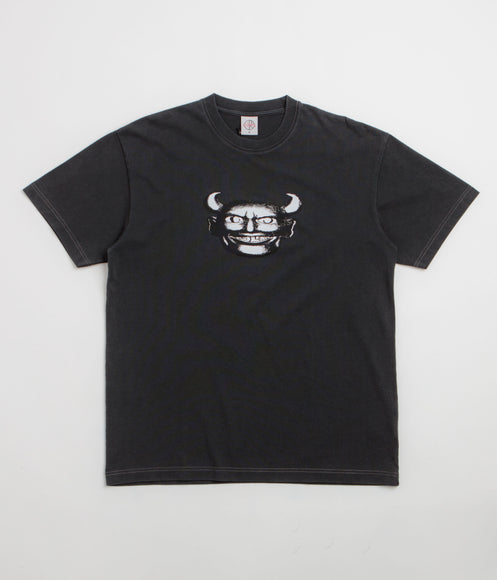 Polar Devil T-Shirt - Silver Black