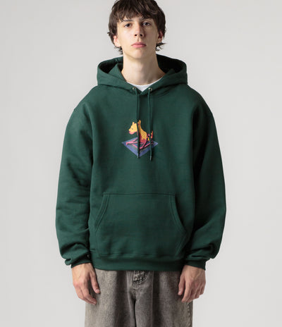 Polar Dog Dave Hoodie - Dark Green