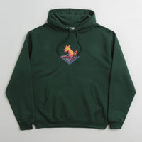 Polar Dog Dave Hoodie - Dark Green thumbnail