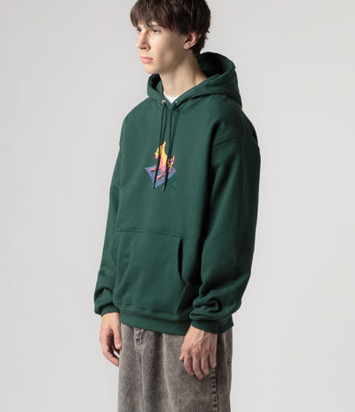Polar Dog Dave Hoodie - Dark Green