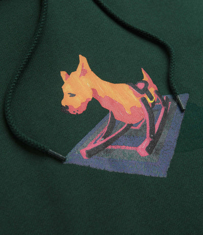Polar Dog Dave Hoodie - Dark Green