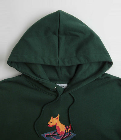 Polar Dog Dave Hoodie - Dark Green