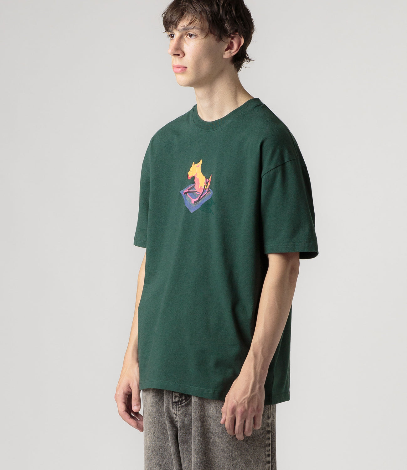Polar Dog T-Shirt - Dark Green | Flatspot
