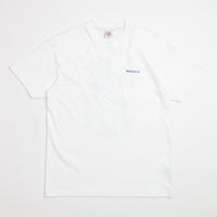 Polar Doodle Contrast T-Shirt - White / Ultramarine thumbnail