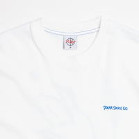 Polar Doodle Contrast T-Shirt - White / Ultramarine thumbnail