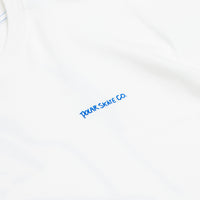 Polar Doodle Contrast T-Shirt - White / Ultramarine thumbnail