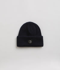 Polar Double Fold Merino Beanie (Navy) - NewYakCity