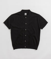 pois double mesh Cardigan【black】 pois ポワ / double mesh Cardigan【black】