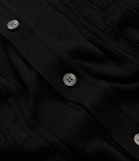 Polar Double P Miles Cardigan - Black | Flatspot