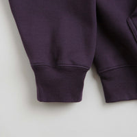 Polar Drip Logo Dave Hoodie - Dark Violet thumbnail