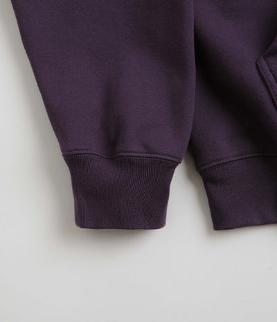 Polar Drip Logo Dave Hoodie - Dark Violet