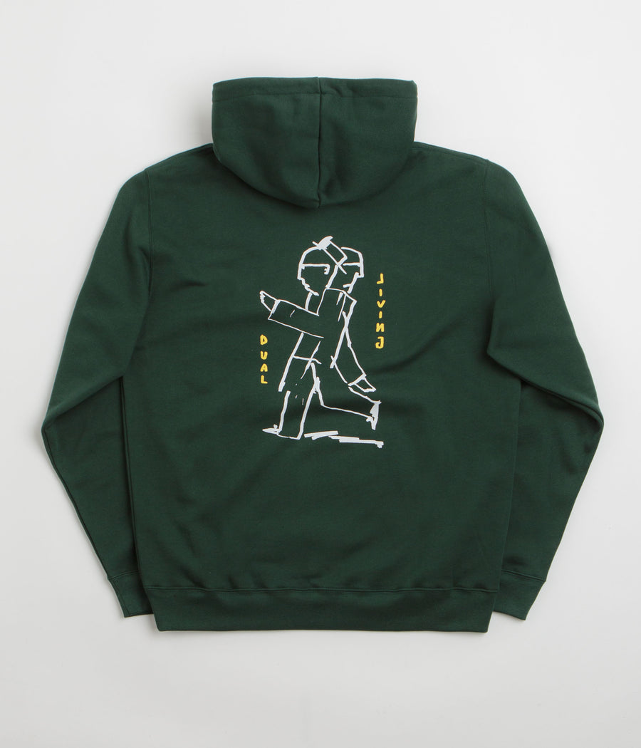 Polar Dual Living Dave Hoodie in Dark Green