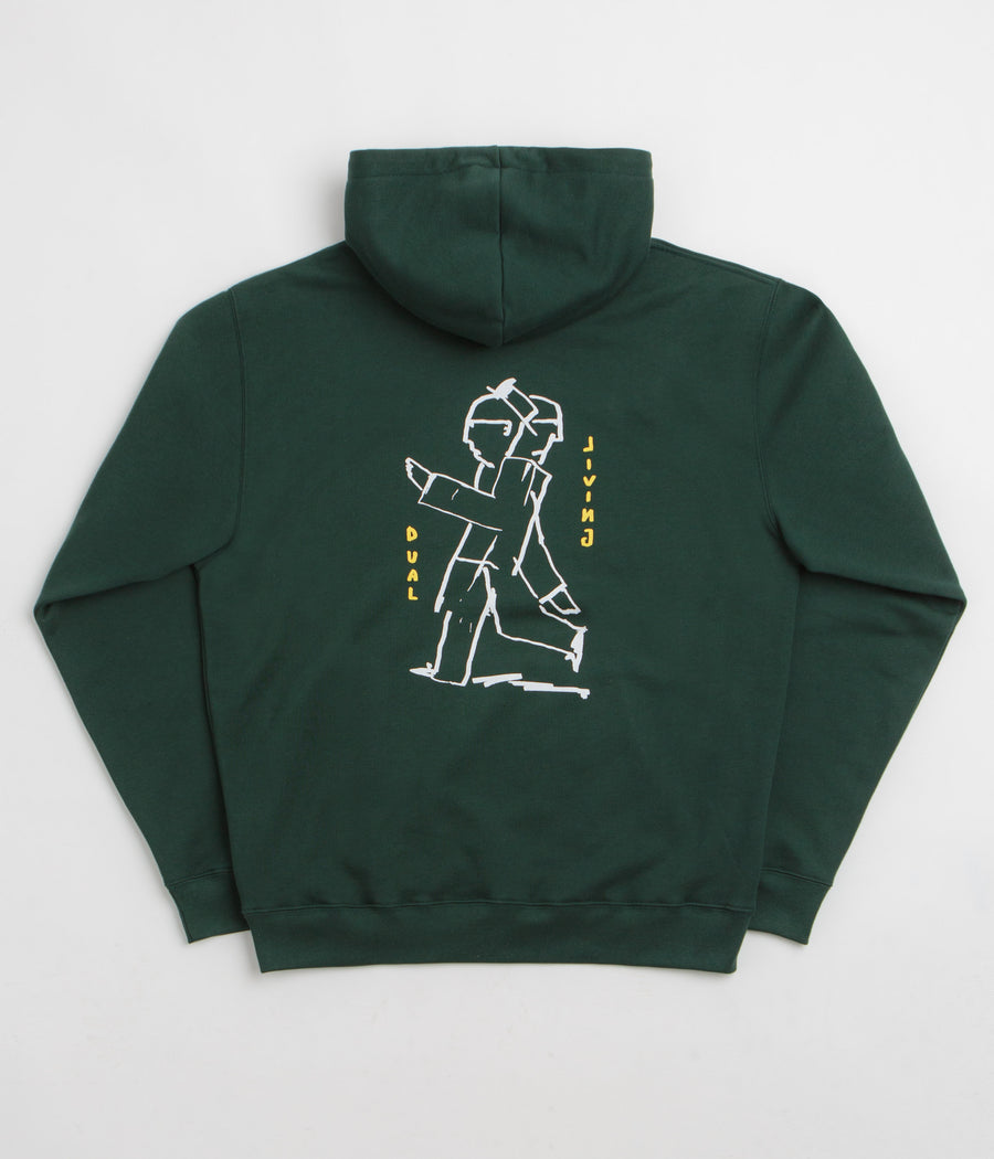 Polar Dual Living Dave Hoodie - Dark Green