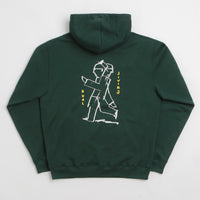 Polar Dual Living Dave Hoodie in Dark Green thumbnail