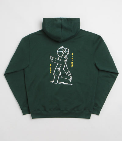 Polar Dual Living Dave Hoodie in Dark Green