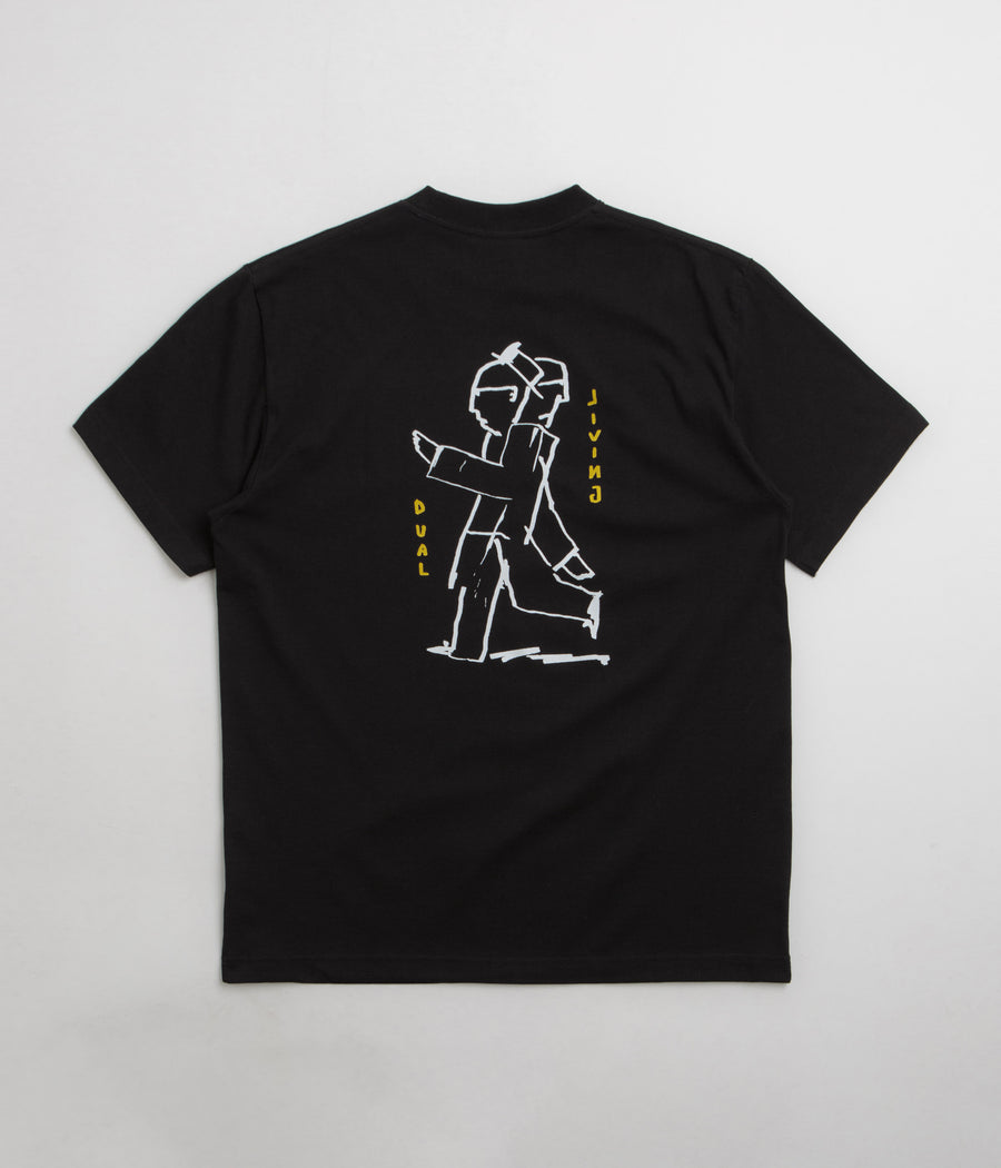Polar Dual Living T-Shirt in Black