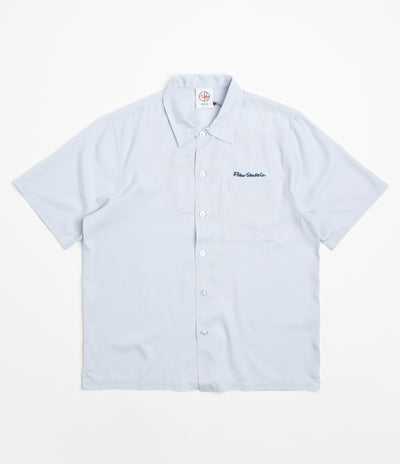 Polar Dual Personality Bowling Shirt - Light Blue / Navy